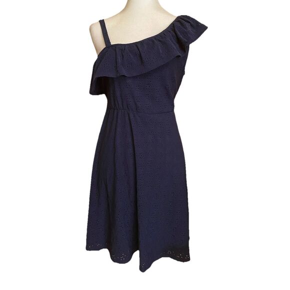 Speechless Kids Ruffled One Shoulder Fit and Flare Dress Size 3XL PLUS (22.5)